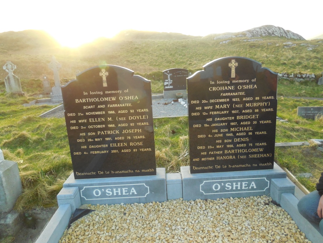 O'Shea gravestones