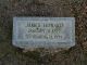 James Howard - footstone