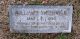 William Francis Smithwick - footstone William Francis Smithwick - footstone