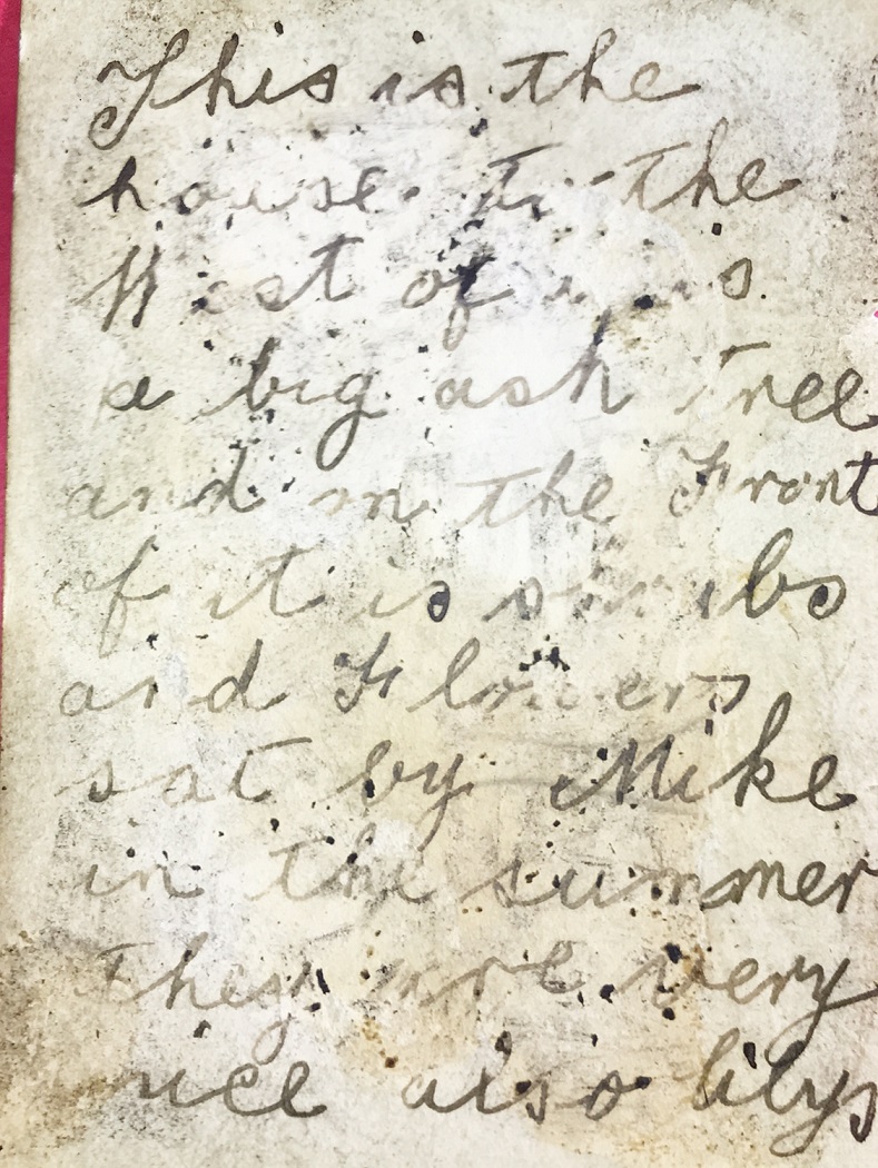 Writing from back of photo -- Shea home in kerry